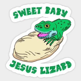 Sweet Baby Jesus Lizard Sticker